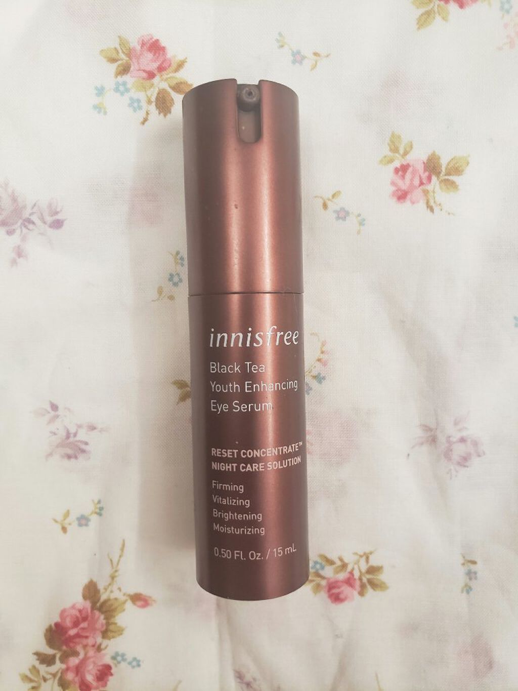 ブラックティー ユース アイ セラム/innisfree/アイケア・アイクリームを使ったクチコミ(1枚目)