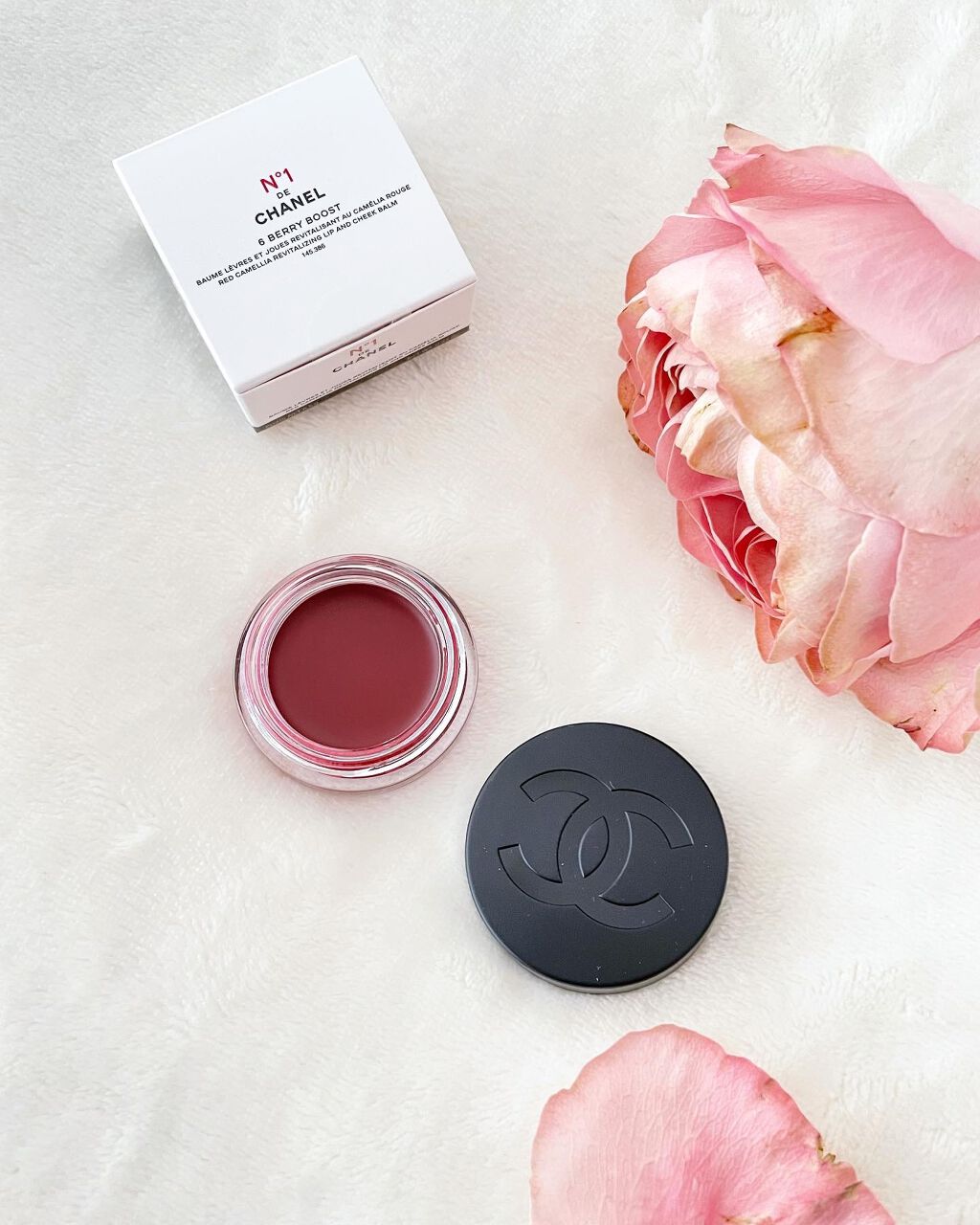  リップ＆チーク ボーム N°1 ドゥ シャネル/CHANEL/口紅を使ったクチコミ（2枚目）
