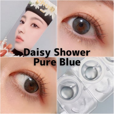 chuu LENS Daisy Showerのクチコミ「chuu LENSのDaisy Shower3色レビュー🌼

フラワーシリーズ、デイジーシャワ.....」（2枚目）