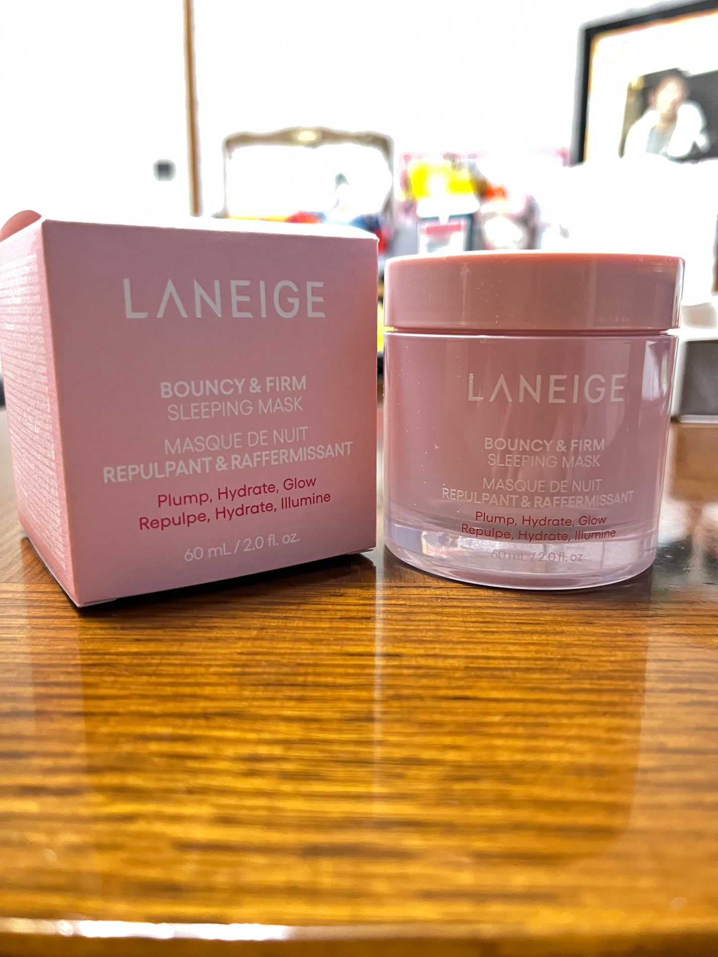 バウンシースリーピングマスク/LANEIGE/フェイスクリームを使ったクチコミ(1枚目)