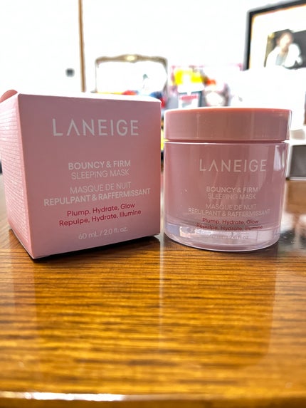 バウンシースリーピングマスク/LANEIGE/フェイスクリームを使ったクチコミ(1枚目)