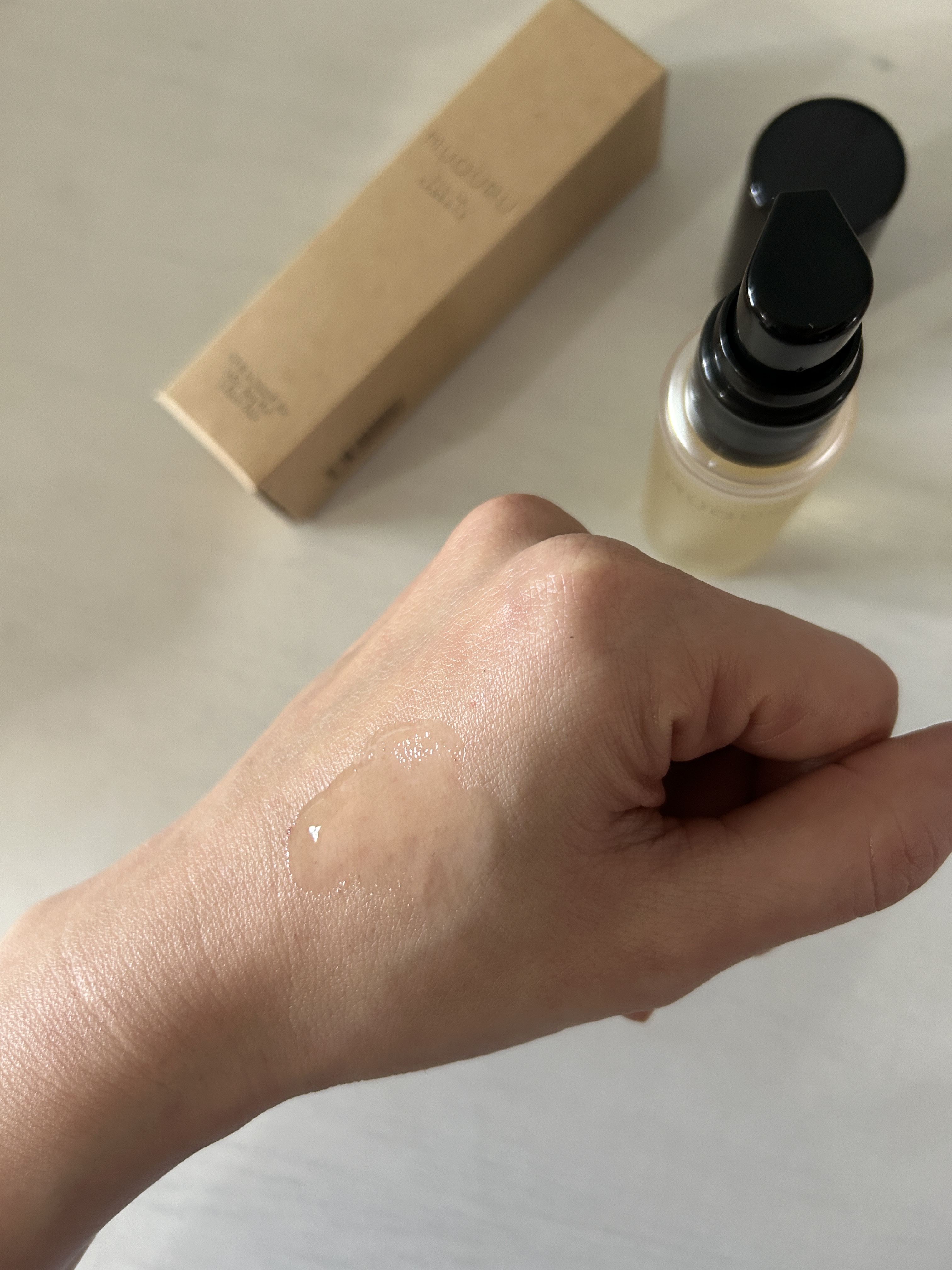 オイルインエッセンス/MUQURU/ブースター・導入液を使ったクチコミ（2枚目）