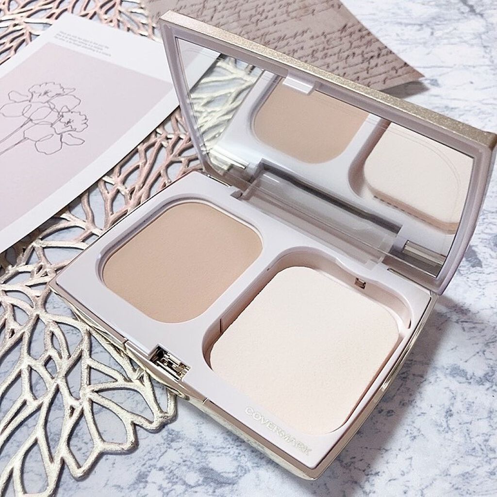 シルキー フィット/COVERMARK/パウダーファンデーションを使ったクチコミ（2枚目）