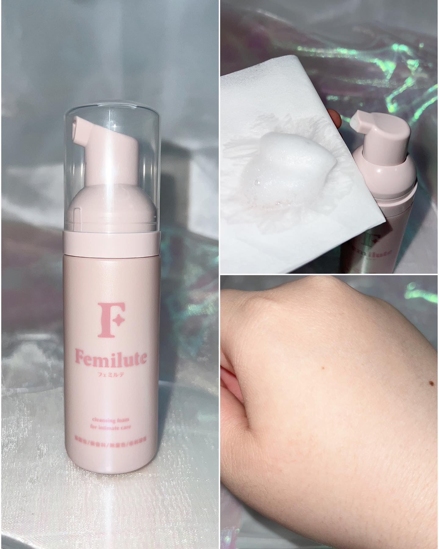 デリケートふきとりフォーム/Femilute/デリケートゾーンケアを使ったクチコミ（2枚目）