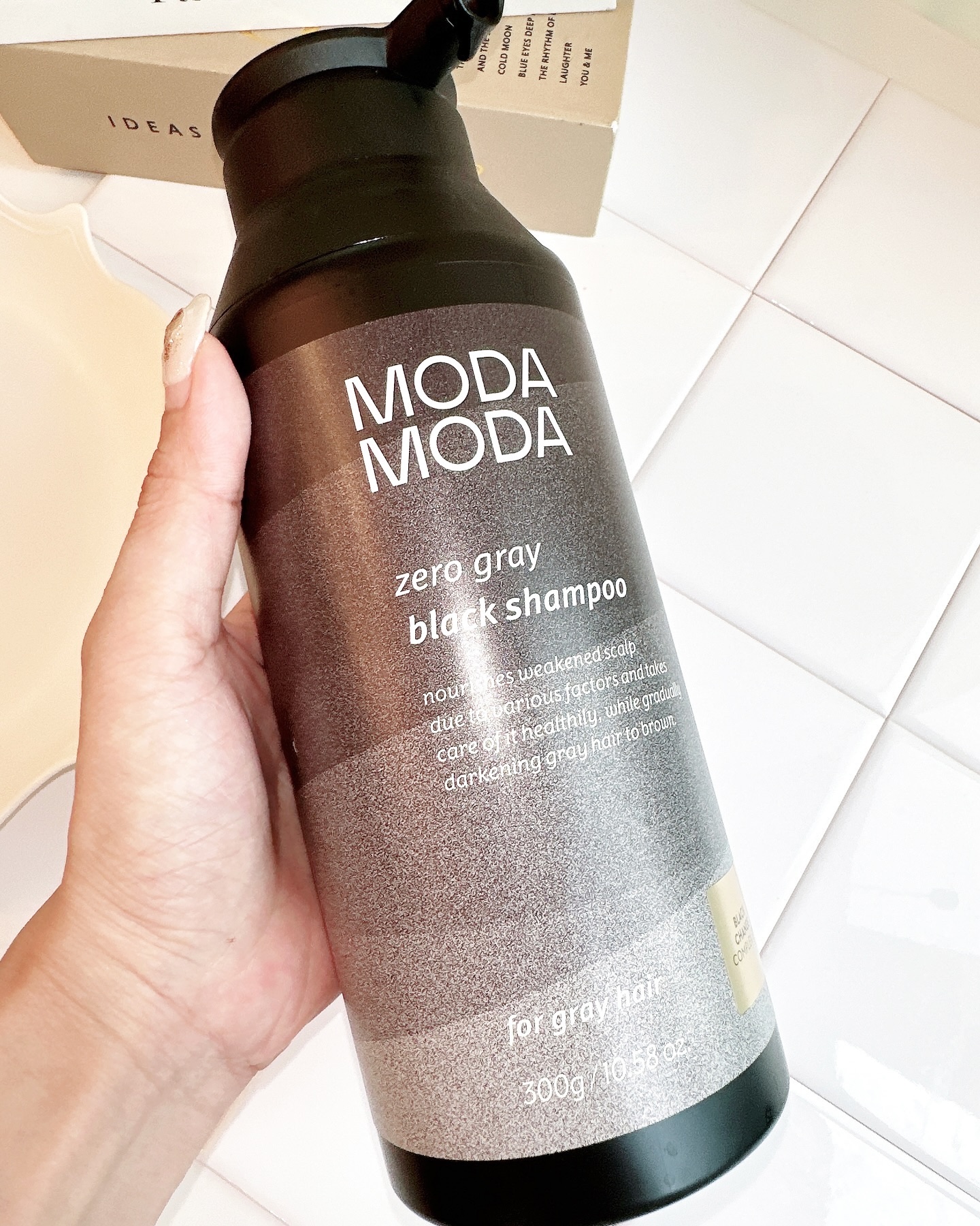 モダモダゼログレイシャンプー/MODAMODA/市販シャンプーを使ったクチコミ（3枚目）