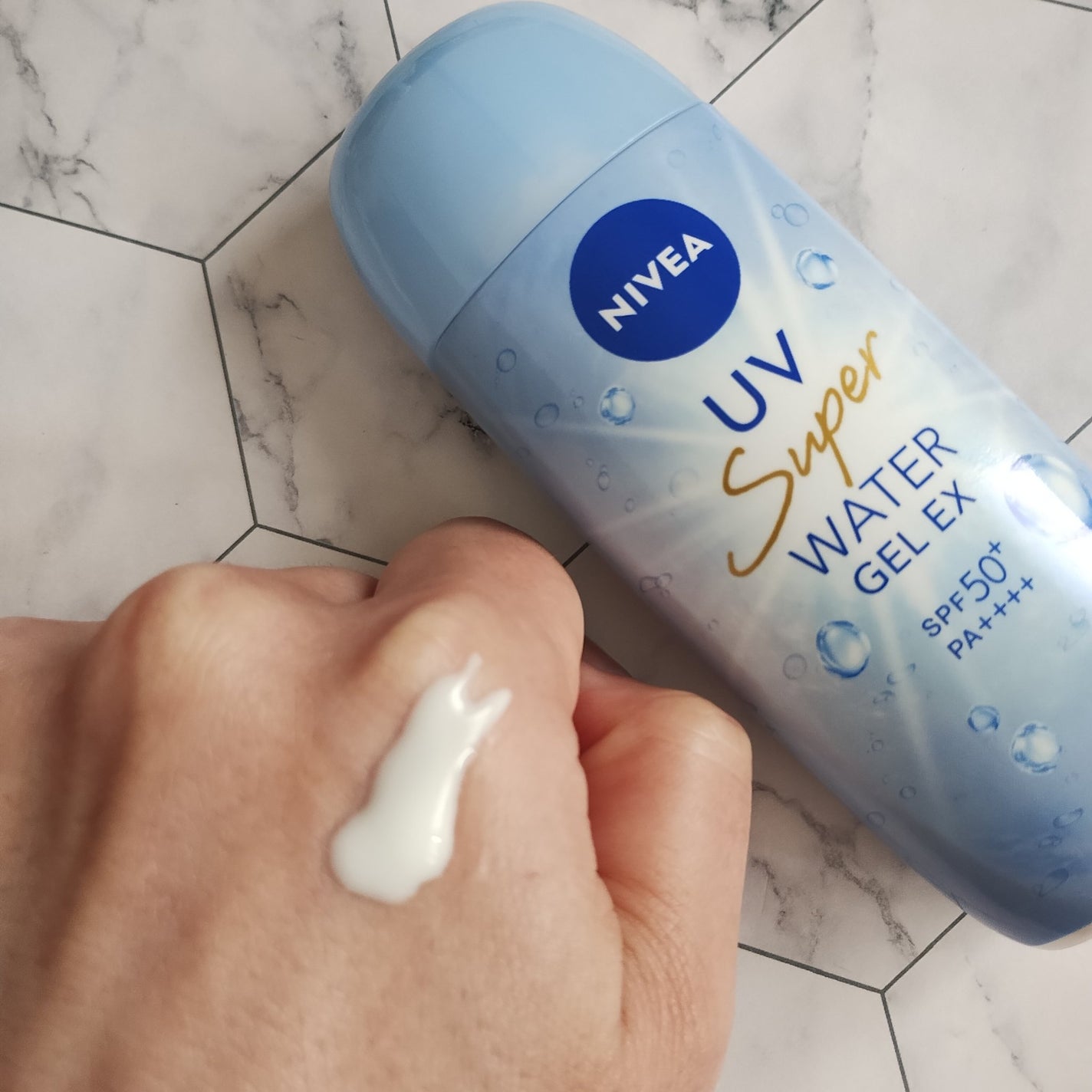 ニベアUV ウォータージェル SPF50/ニベア/日焼け止めジェルを使ったクチコミ(3枚目)