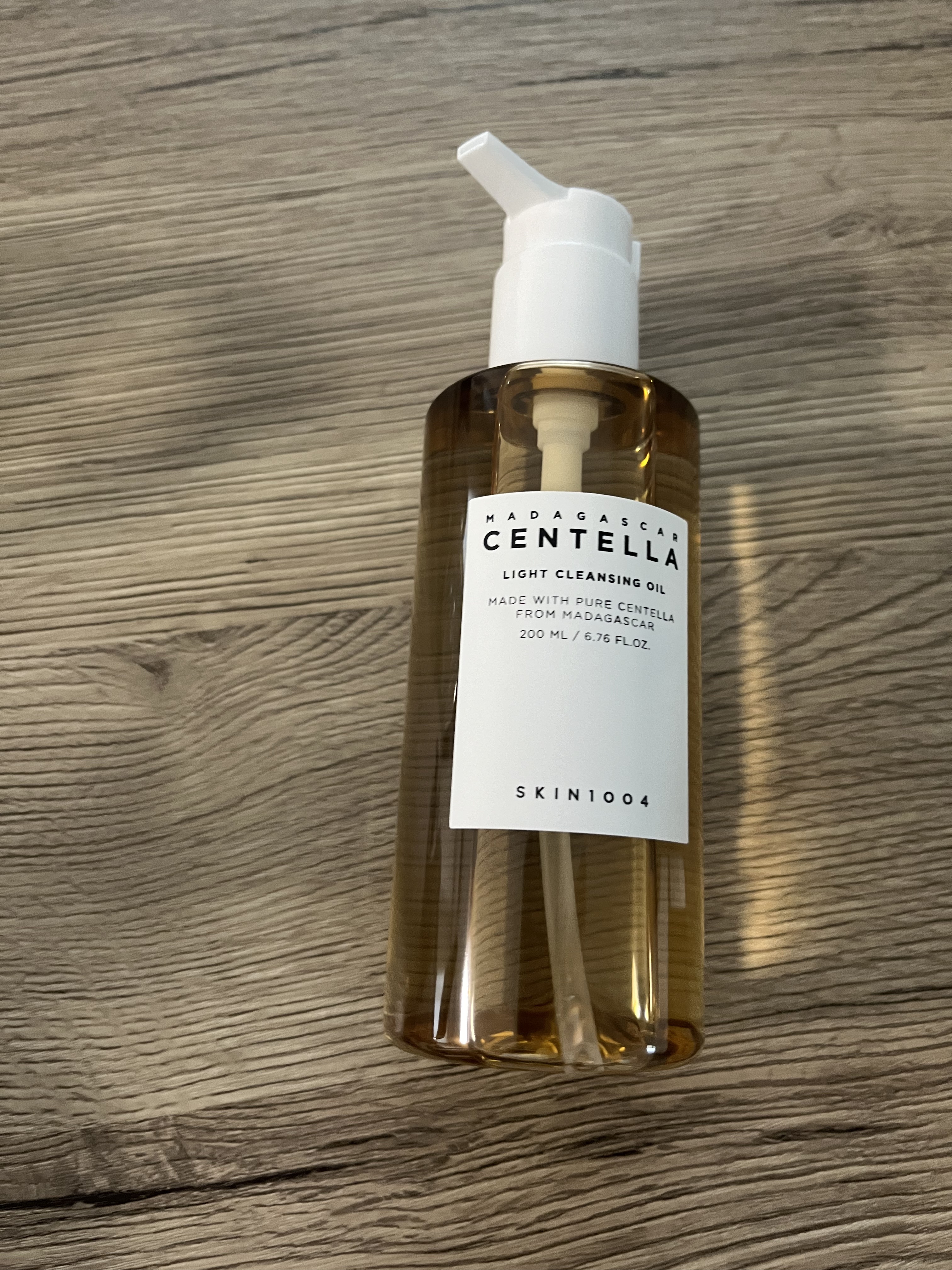 センテラ ライトクレンジングオイル/SKIN1004/オイルクレンジングを使ったクチコミ（1枚目）