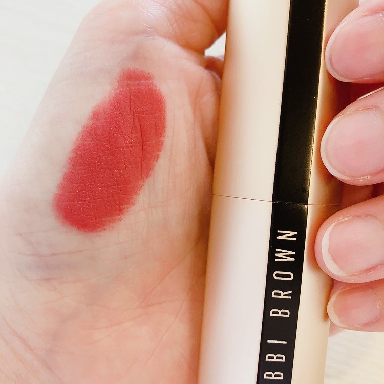 リュクス マット リップ カラー 03 ボスピンク/BOBBI BROWN/口紅を使ったクチコミ（2枚目）
