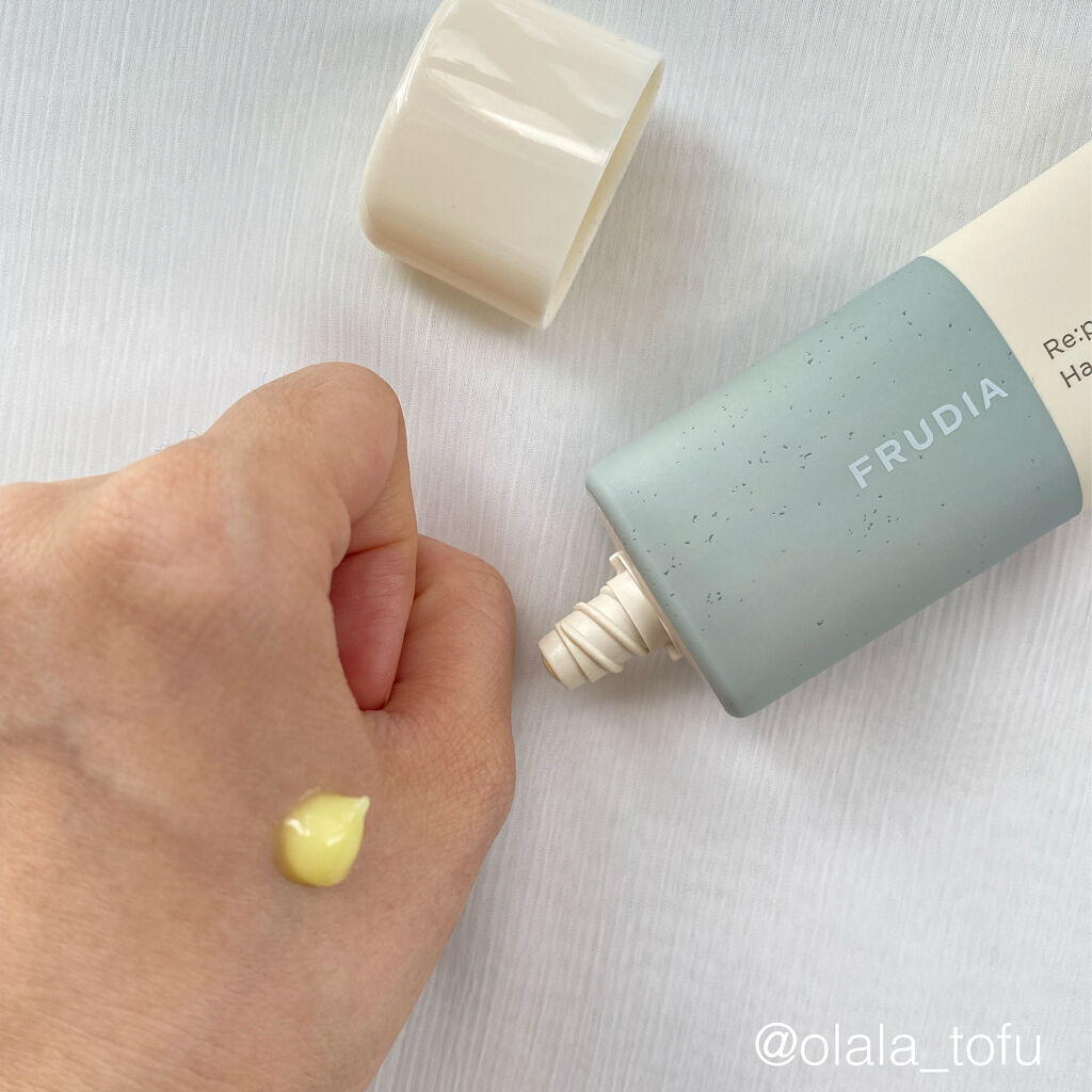 エッセンシャルアロマブランディングハンドクリームGreenery /FRUDIA/ハンドクリームを使ったクチコミ（2枚目）