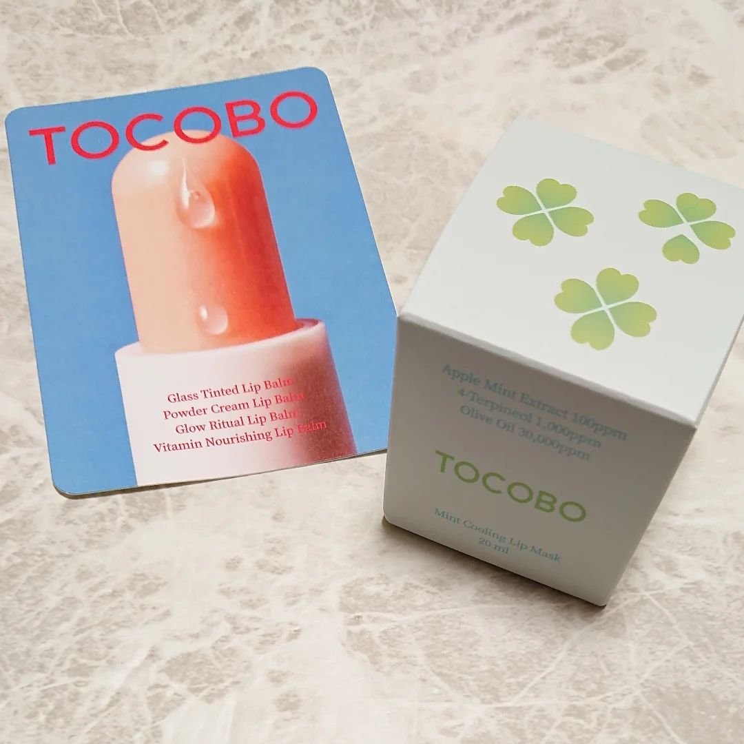 ミントクーリングリップマスク/TOCOBO/リップマスクを使ったクチコミ（1枚目）