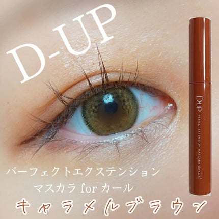 パーフェクトエクステンション マスカラ for カール/D-UP/マスカラを使ったクチコミ(1枚目)