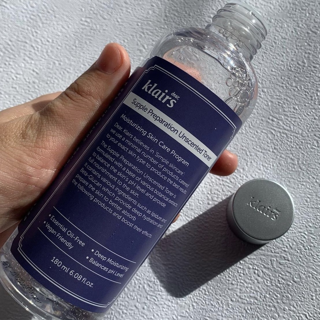 サプルプレパレーションアンセンテッドトナー(180ml)/Klairs/化粧水を使ったクチコミ（2枚目）