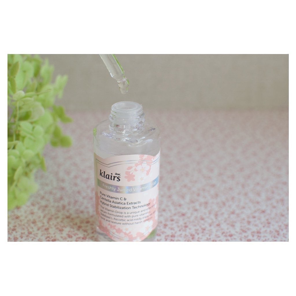 フレッシュリージュースドビタミンドロップ(35ml)/Klairs/美容液を使ったクチコミ(4枚目)