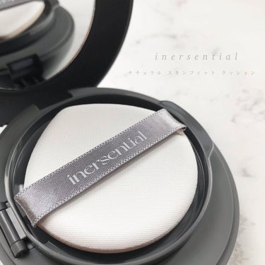 inersential
Natural Skin Fit Cushion
ナチュラルスキンフィットクッション
23号 ナチュラルベージュ

提供：inersentialさま（@inersential_o