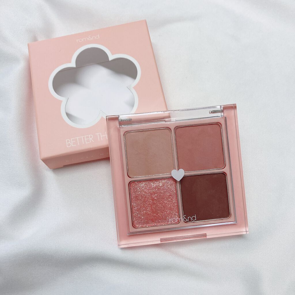 ベターザンアイズ/rom&nd/アイシャドウパレットを使ったクチコミ（1枚目）
