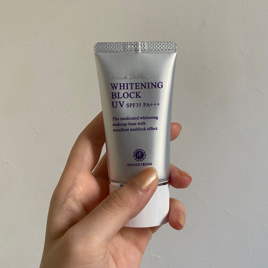 アミュールシフォン ホワイトニングブロック UV/ハウス オブ ローゼ/化粧下地を使ったクチコミ(1枚目)