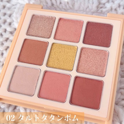 マテリアルカラーパレット/leur charme/アイシャドウパレットを使ったクチコミ(4枚目)