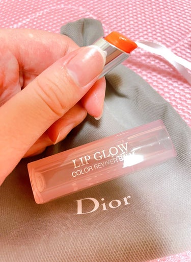 ディオール アディクト リップ グロウ 004 コーラル/Dior/リップケア・リップクリームを使ったクチコミ（2枚目）