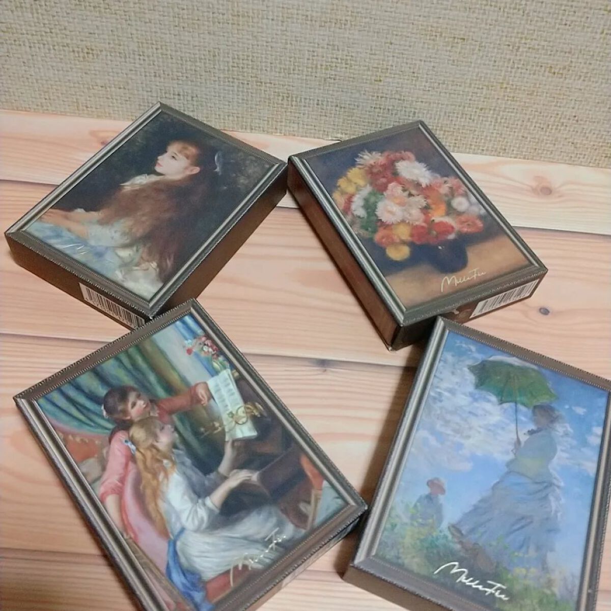 絵画アイシャドウパレット 03 ピアノを弾く少女たち/MilleFée/アイシャドウパレットを使ったクチコミ（1枚目）