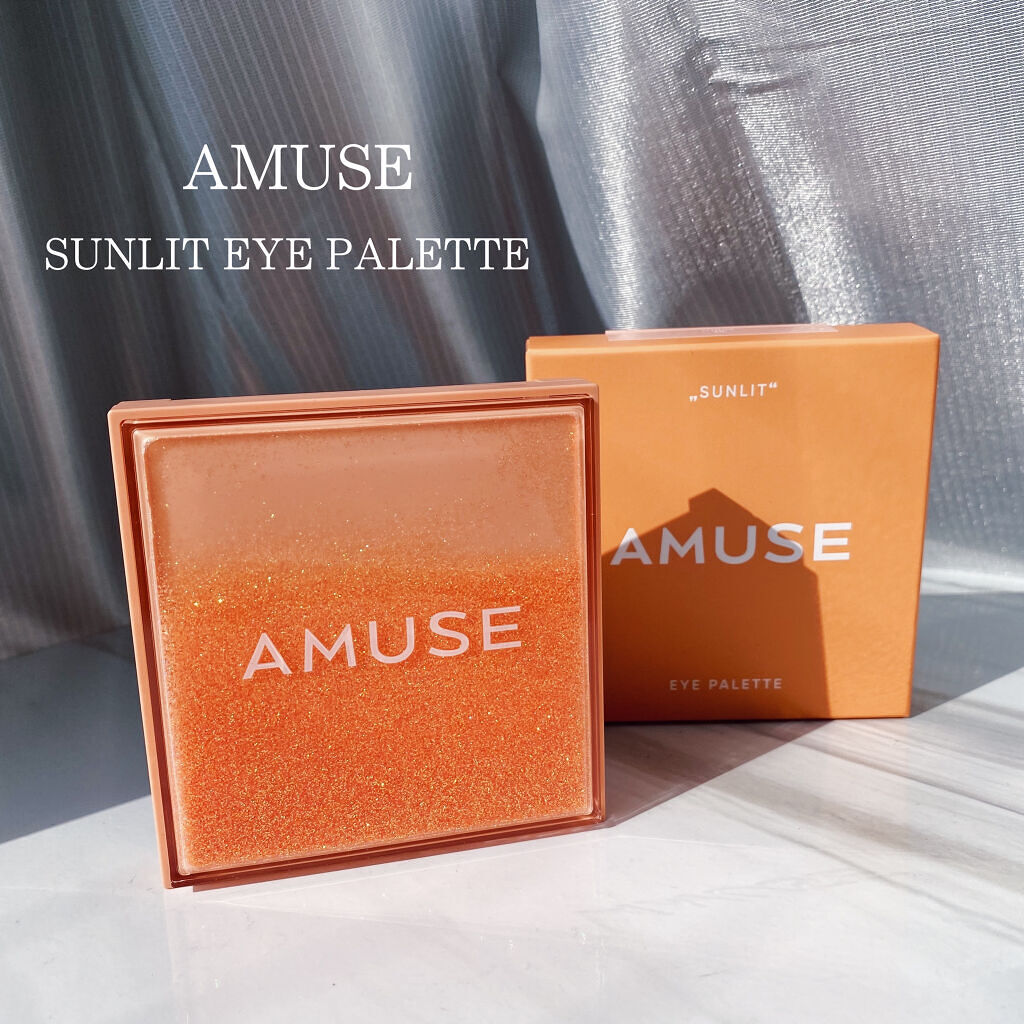 サンリットアイパレット/AMUSE/アイシャドウパレットを使ったクチコミ（1枚目）
