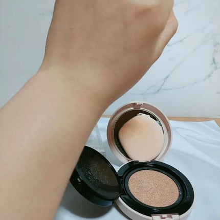 クッションファンデーション/CEZANNE/クッションファンデーションを使ったクチコミ(2枚目)