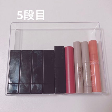 3段式クリアーケース/DAISO/その他化粧小物を使ったクチコミ(7枚目)