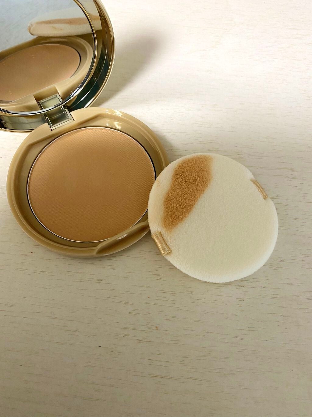 【旧品】マシュマロフィニッシュパウダー/キャンメイク/プレストパウダーを使ったクチコミ(3枚目)