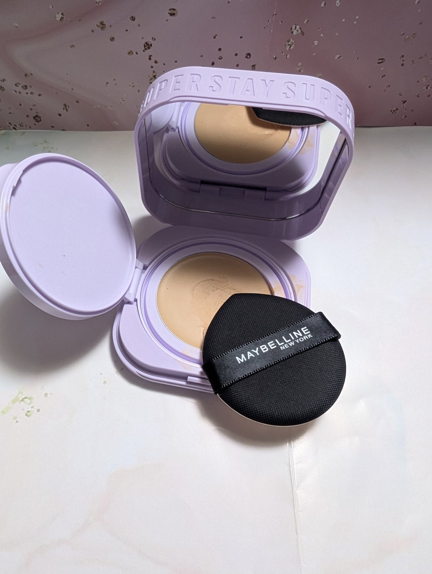 SPステイ クリームパクト ファンデーション/MAYBELLINE NEW YORK/クリーム・エマルジョンファンデーションを使ったクチコミ(5枚目)