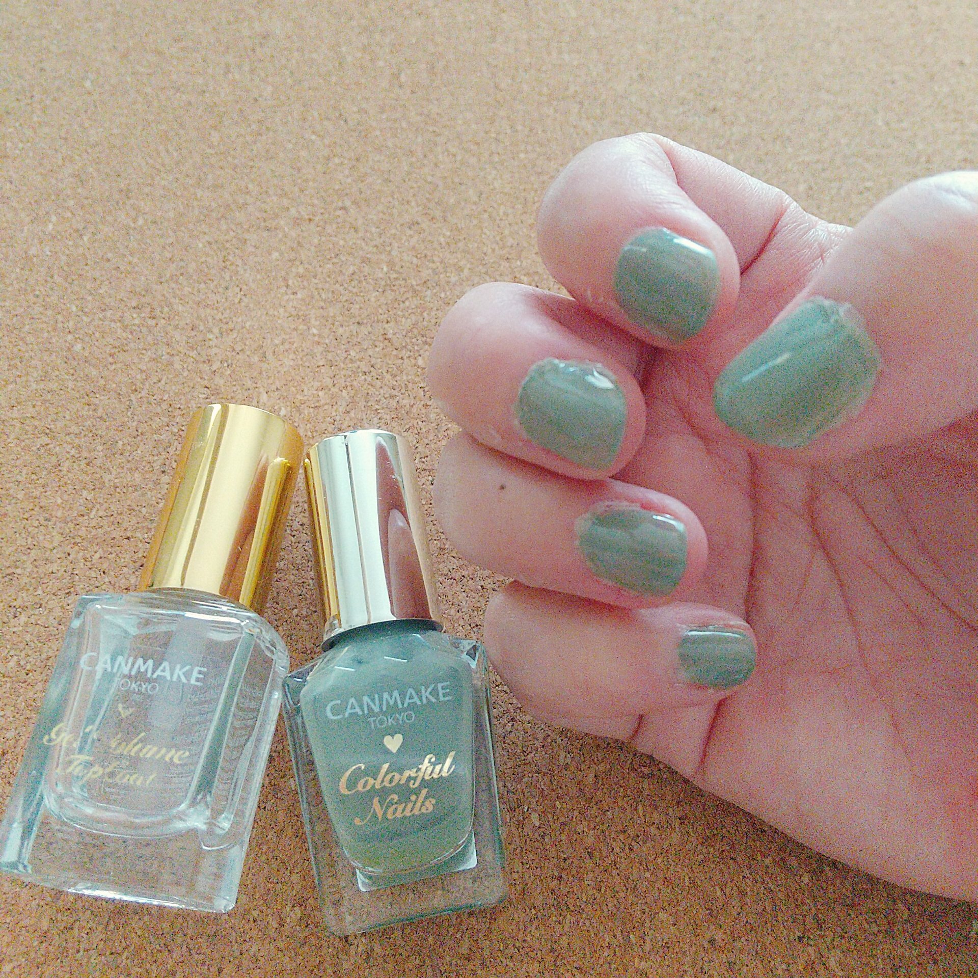 カラフルネイルズ/キャンメイク/マニキュアを使ったクチコミ（1枚目）