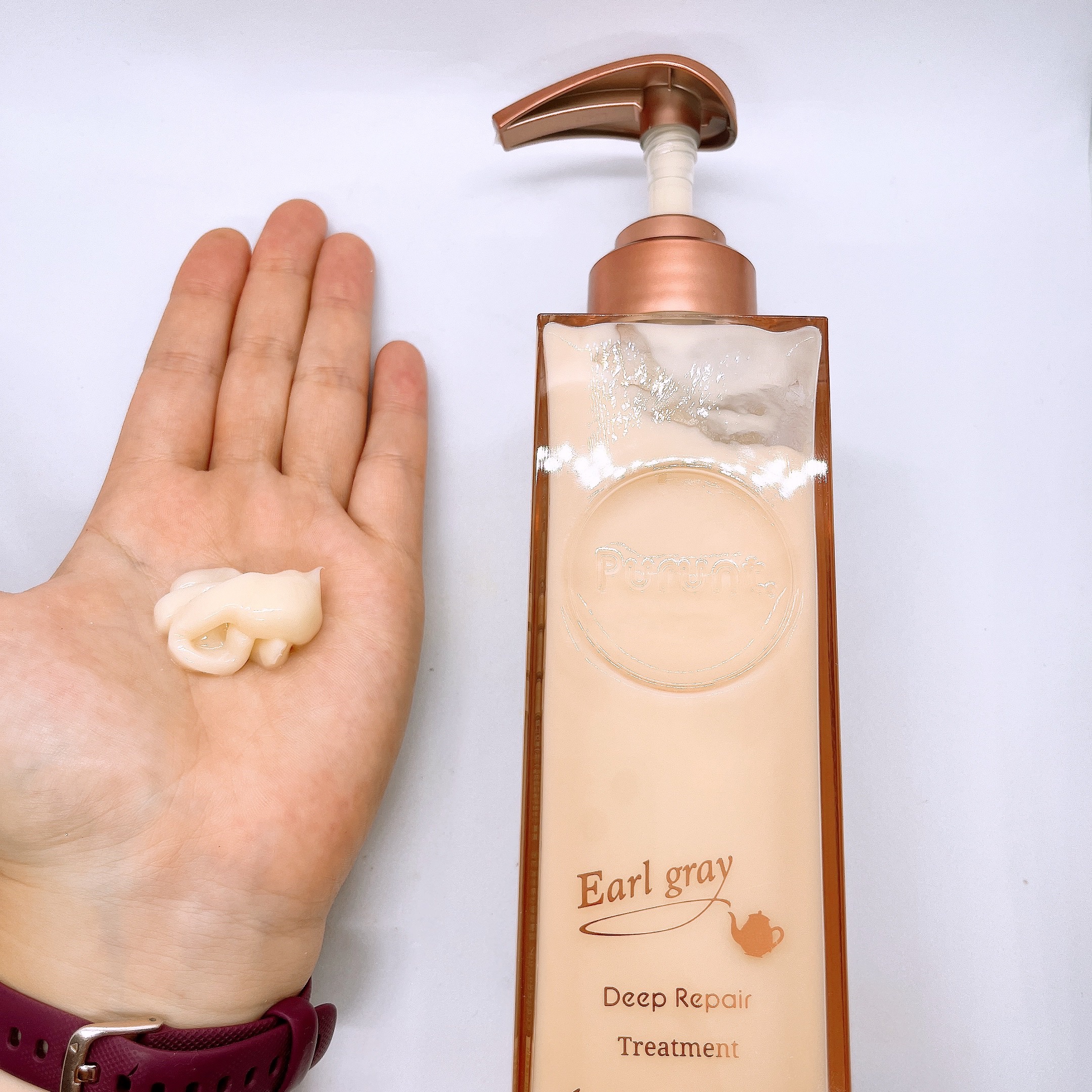 プルント ディープリペアペアセット アールグレイ N/Purunt./市販シャンプーを使ったクチコミ（3枚目）