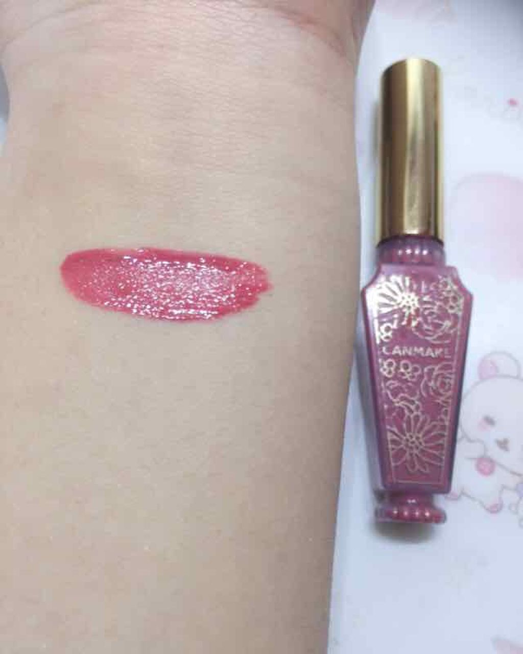 リップティントマット/キャンメイク/リップグロスを使ったクチコミ（3枚目）