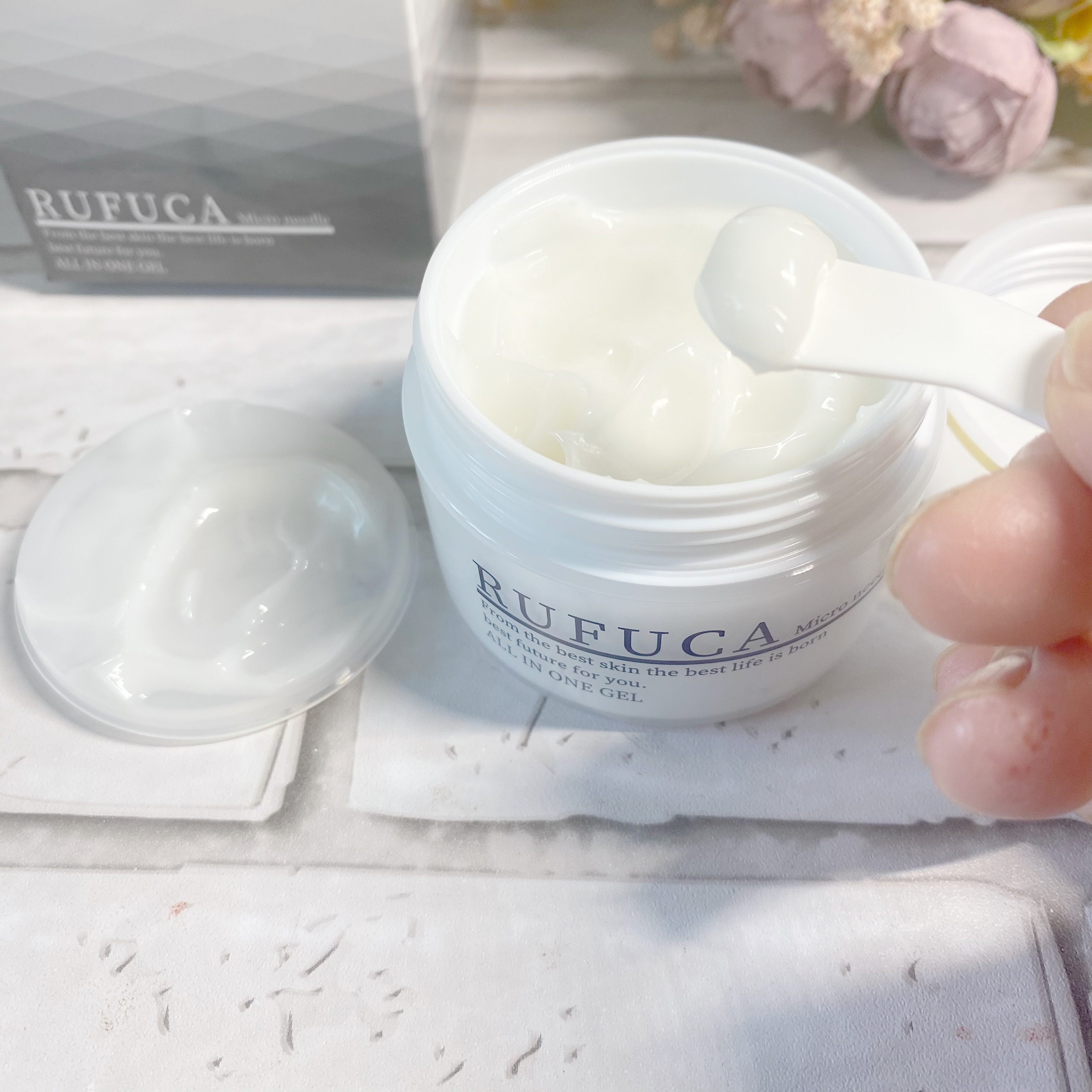 オールインワンジェル/RUFUCA/オールインワン化粧品を使ったクチコミ（2枚目）