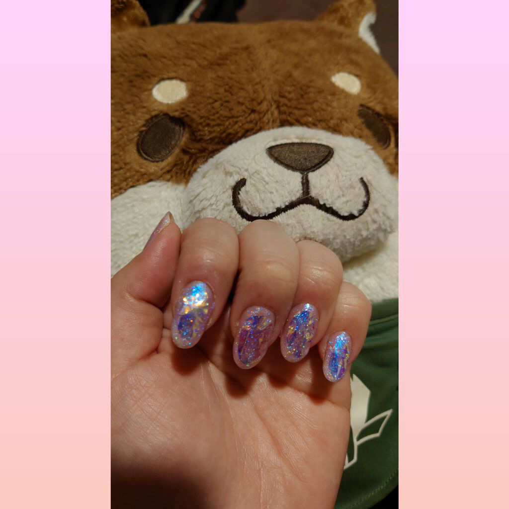 ジェルネイル（ライト対応）/セリア/ジェルネイルを使ったクチコミ（1枚目）