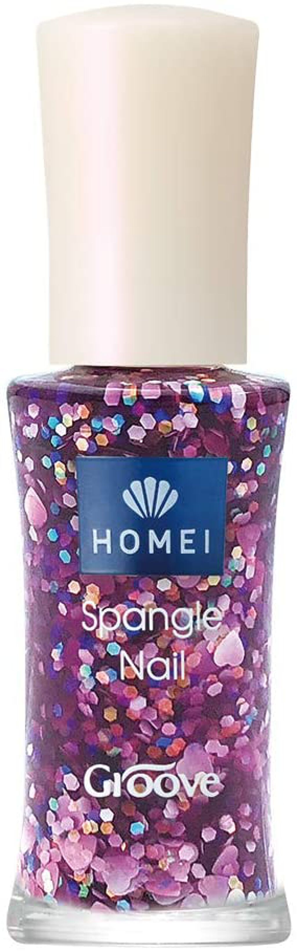 HOMEI スパンコールネイルポリッシュ 14c パープルクラッシュ