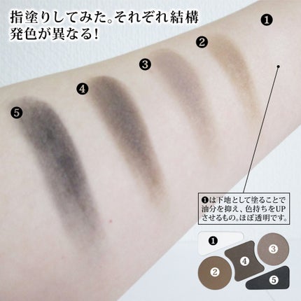 ヘアコンシーラーパレット&アーティスト デュアルブラシ/odiD/その他スタイリングを使ったクチコミ(4枚目)