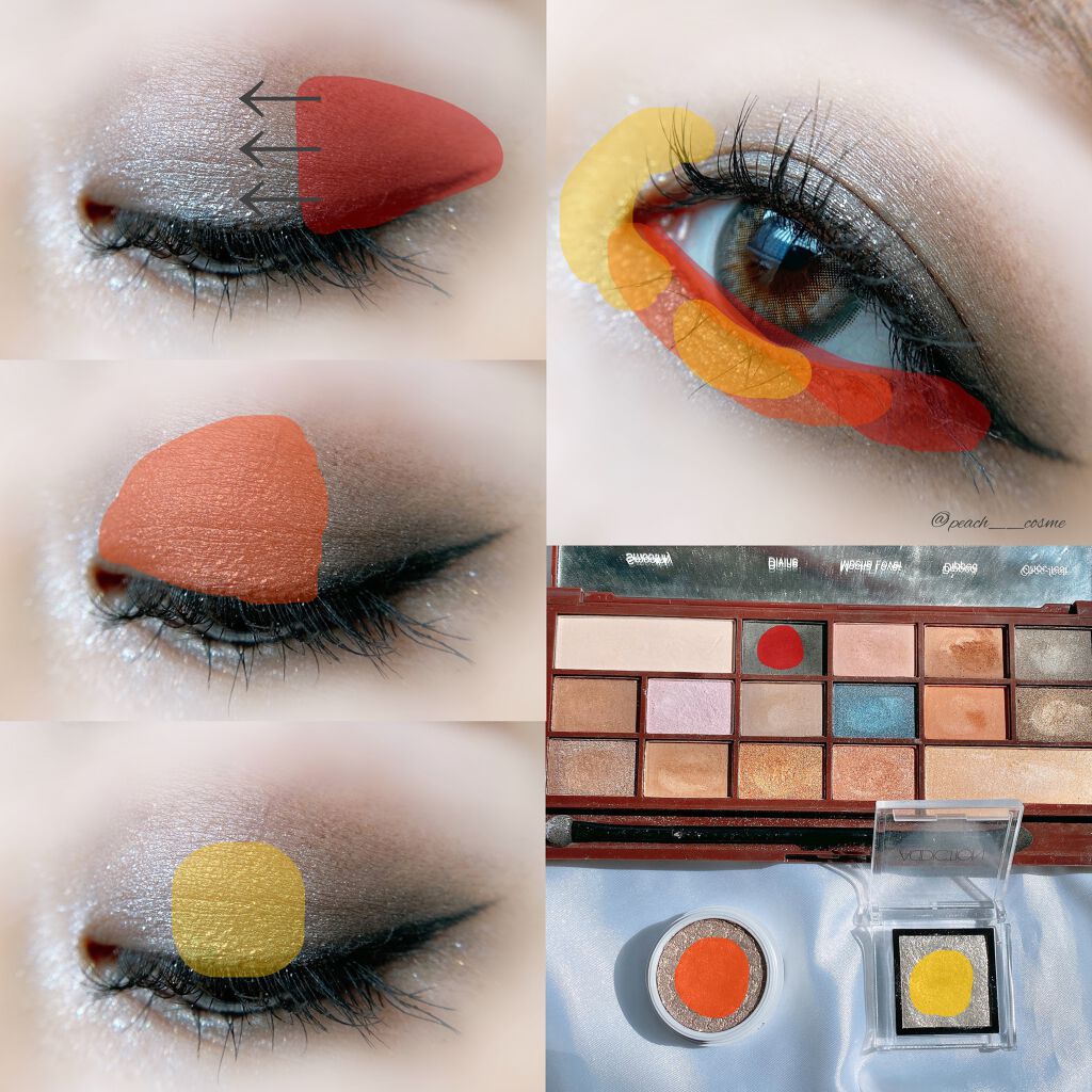 アイラブチョコレート/MAKEUP REVOLUTION/アイシャドウパレットを使ったクチコミ(6枚目)