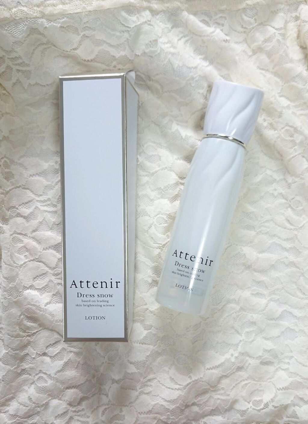 ドレススノー ローション【医薬部外品】 /アテニア/化粧水を使ったクチコミ（1枚目）