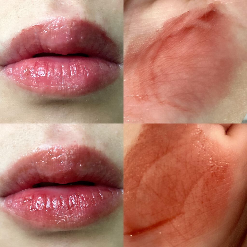 ジューシーラスティングティント/rom&nd/リップティントを使ったクチコミ(5枚目)