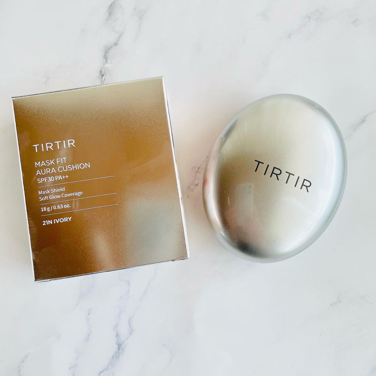 マスクフィットオーラクッション/TIRTIR(ティルティル)/クッションファンデーションを使ったクチコミ(7枚目)