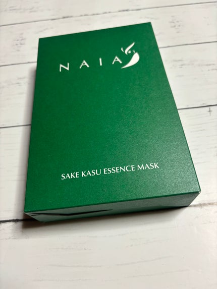 酒粕フェイスマスク 7枚入り(個包装)/NAIA/シートマスク・パックを使ったクチコミ(1枚目)