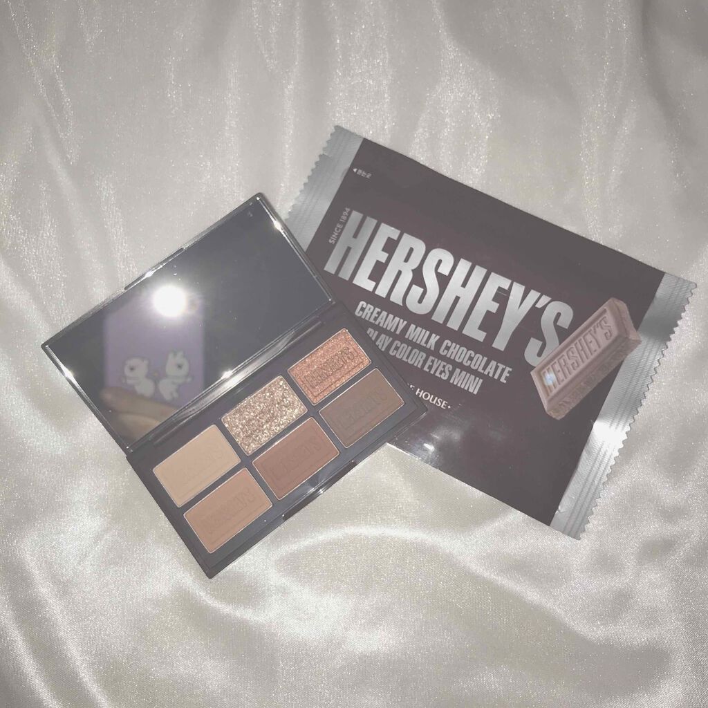 ハーシー プレイカラーアイズミニ/ETUDE/アイシャドウパレットを使ったクチコミ（1枚目）