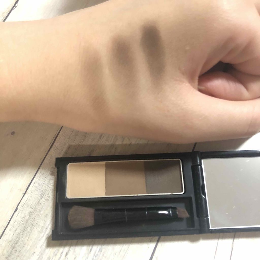 ケイト デザイニングアイブロウ3D/KATE/パウダーアイブロウを使ったクチコミ（2枚目）