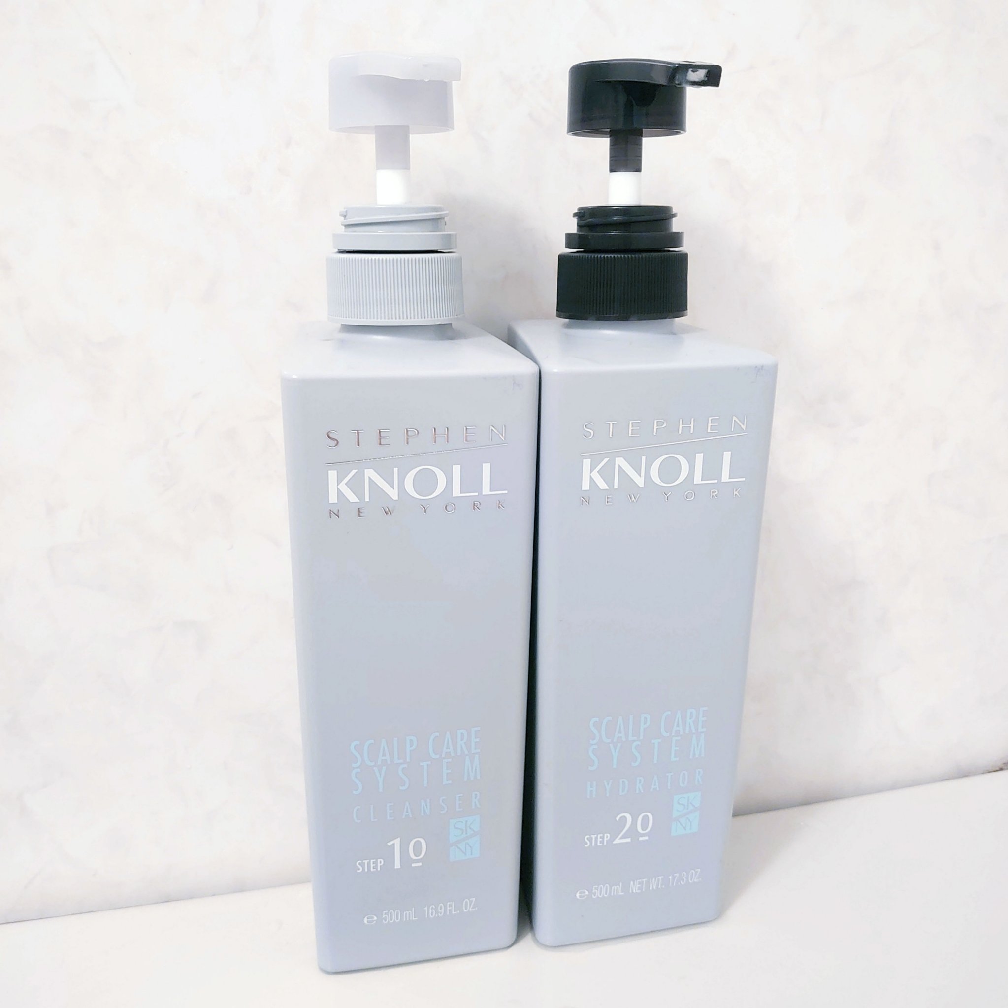スカルプケアシステム クレンザー/ハイドレーター/スティーブンノル ニューヨーク/市販シャンプーを使ったクチコミ（1枚目）