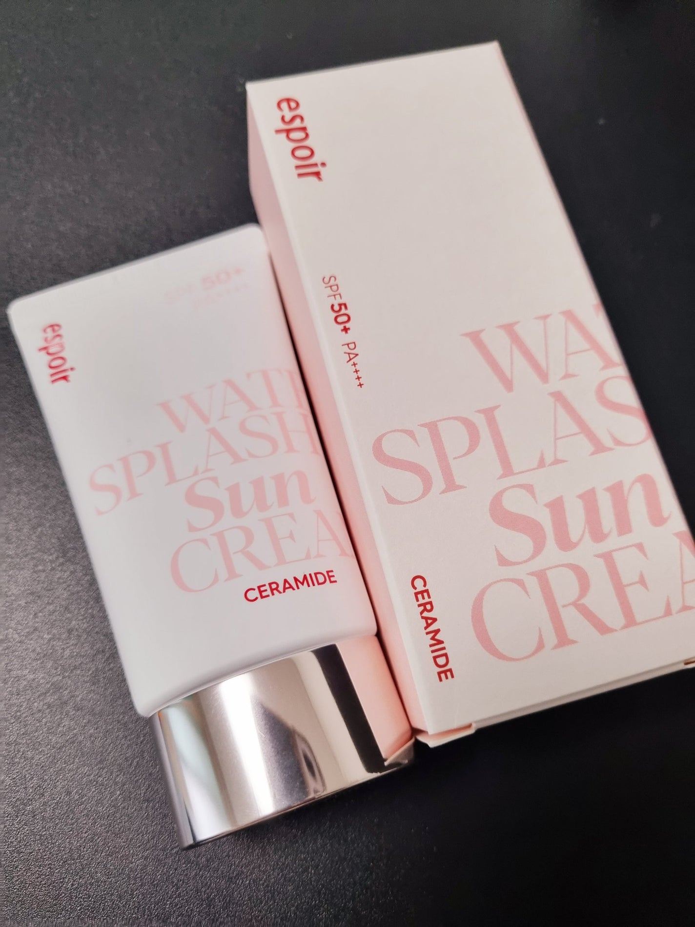 ウォータースプラッシュサンクリーム セラミド/espoir/日焼け止めクリームを使ったクチコミ(1枚目)