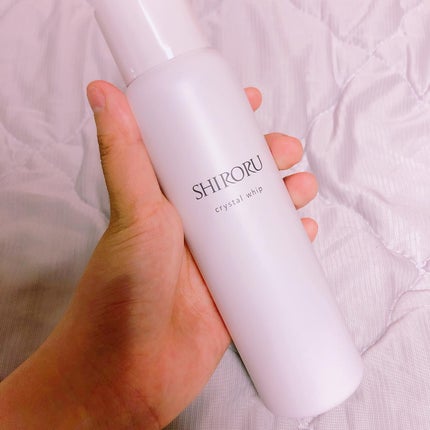 クリスタルホイップ/SHIRORU/泡洗顔を使ったクチコミ(1枚目)