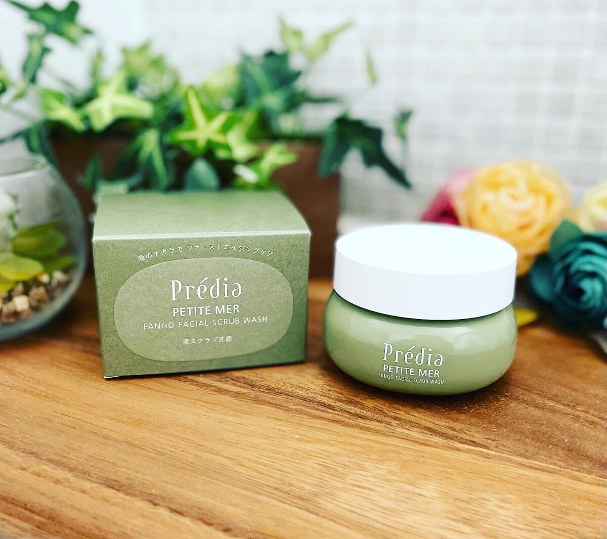 プティメール ファンゴ フェイシャルスクラブ ウォッシュ/Prédia/スクラブ・ゴマージュを使ったクチコミ（1枚目）