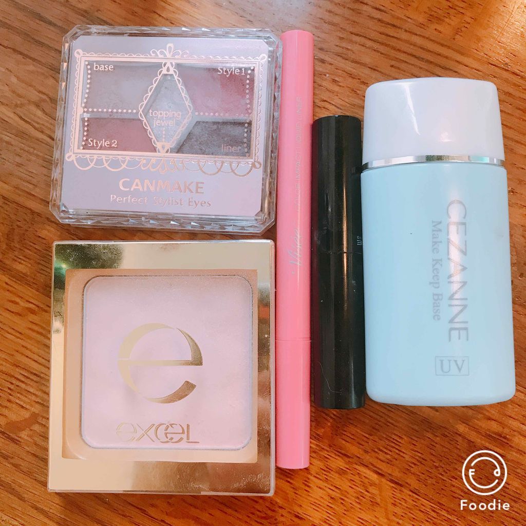 シャイニーパウダー N/excel/プレストパウダーを使ったクチコミ（3枚目）