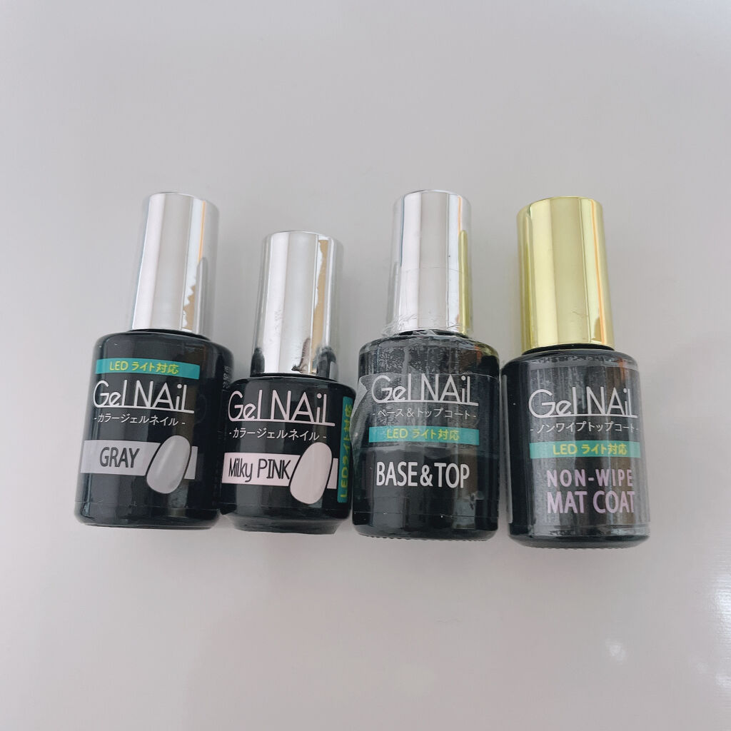 ジェルネイル（ライト対応）/セリア/ジェルネイルを使ったクチコミ（2枚目）