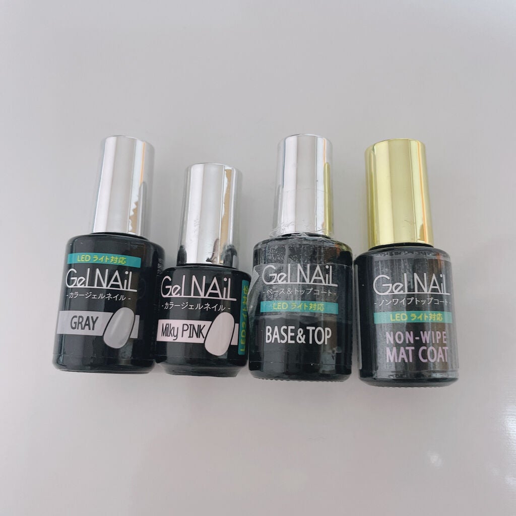 ジェルネイル(ライト対応)/セリア/ジェルネイルを使ったクチコミ(2枚目)