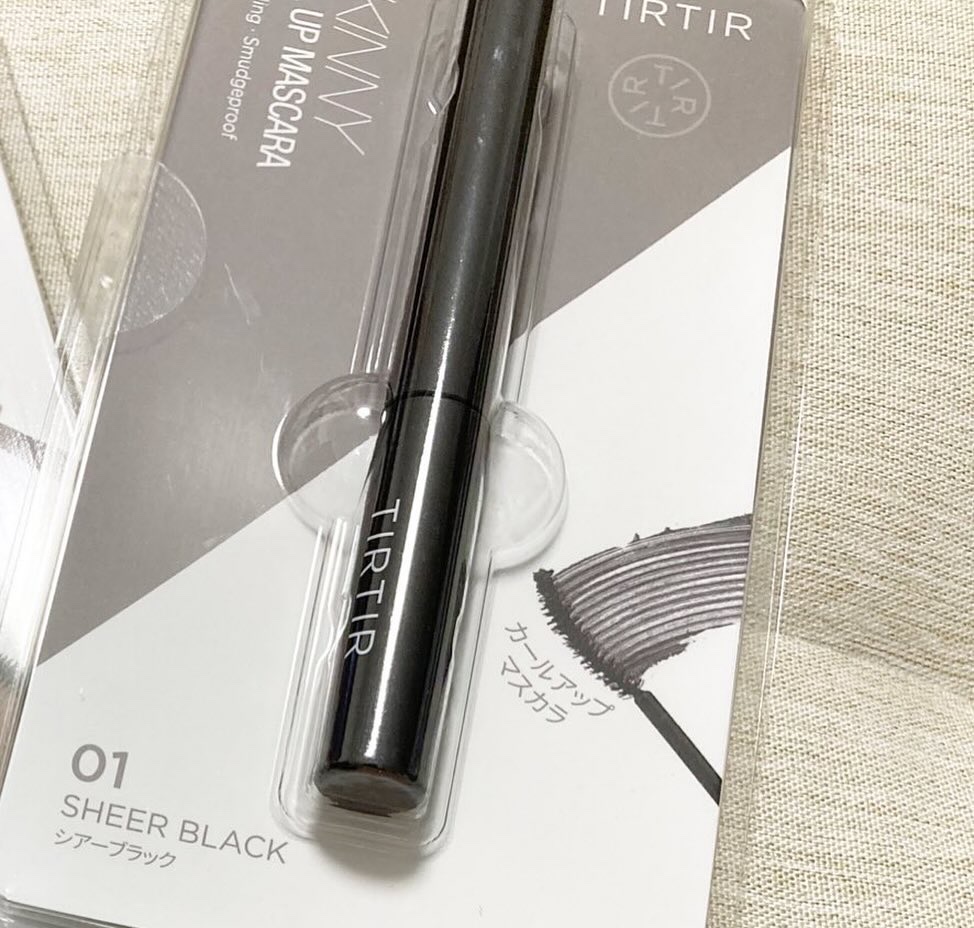スキニーカールアップマスカラ 01 シアーブラック/TIRTIR(ティルティル)/マスカラを使ったクチコミ（2枚目）